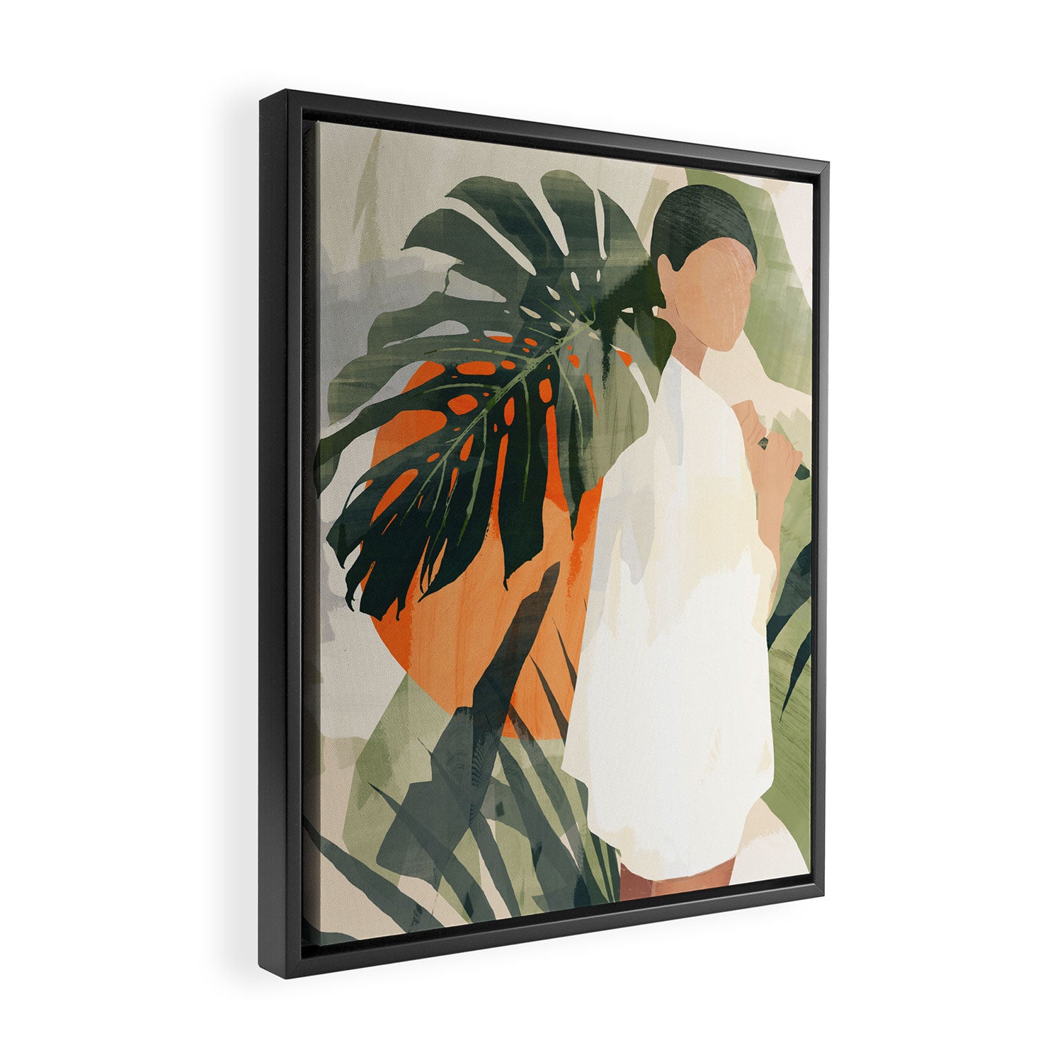 Jungle 3 Framed Canvas Print Gallery Image 2