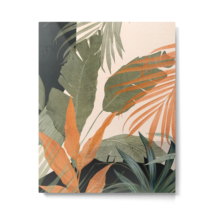 Jungle Abstract 10 Metal Print Gallery Image 1