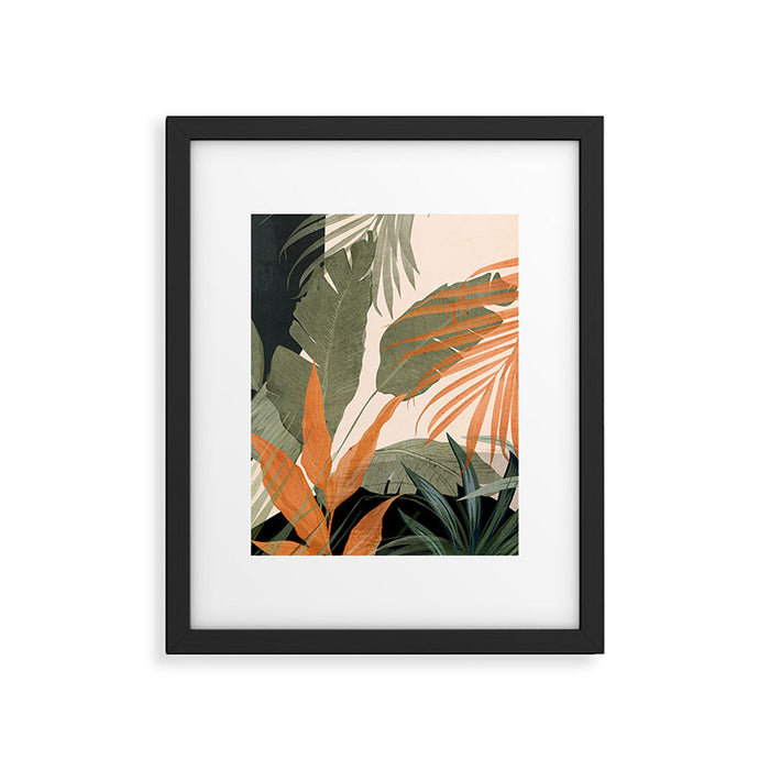Jungle Abstract 10 Framed Art Print Gallery Image 1
