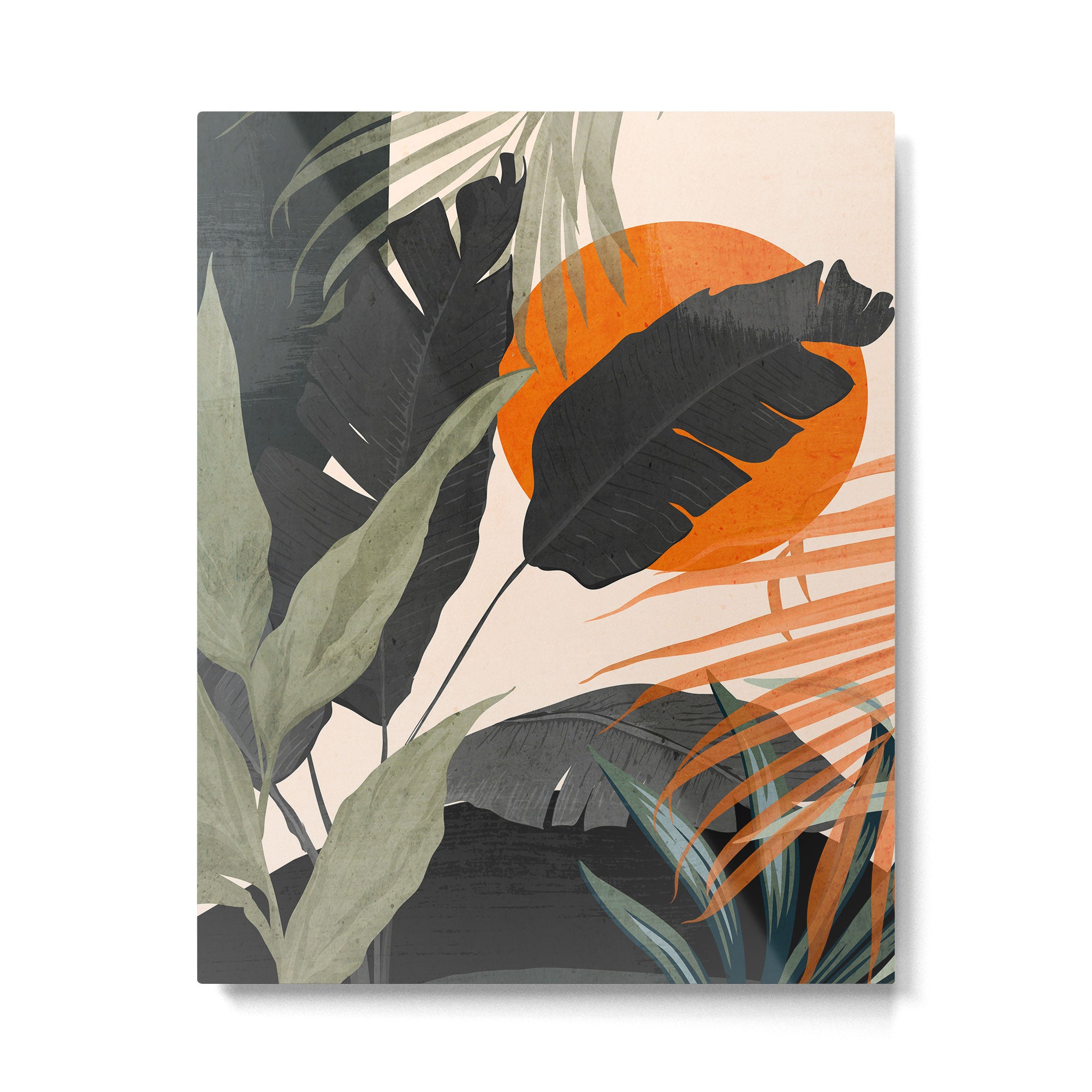 Jungle Abstract 12 Metal Print Gallery Image 4