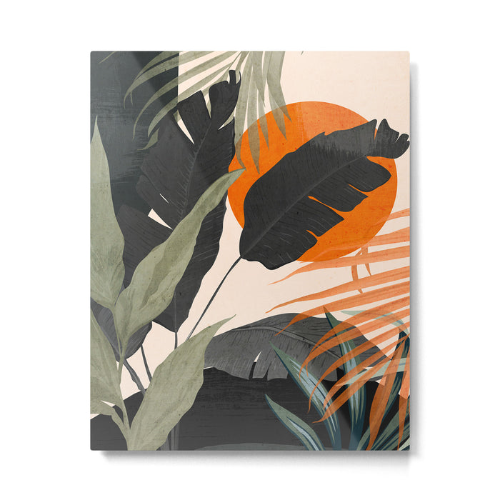 Jungle Abstract 12 Metal Print Gallery Image 1