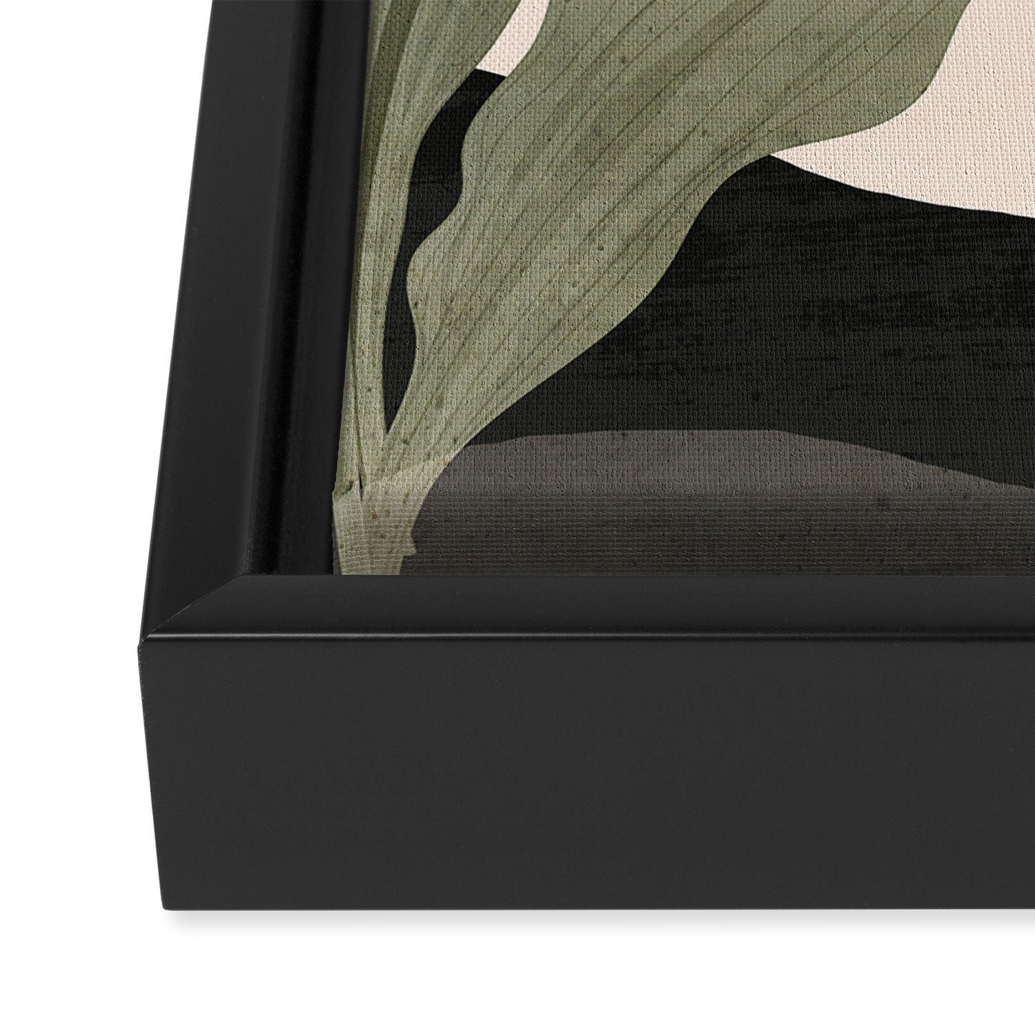 Jungle Abstract 14 Framed Canvas Print Gallery Image 3