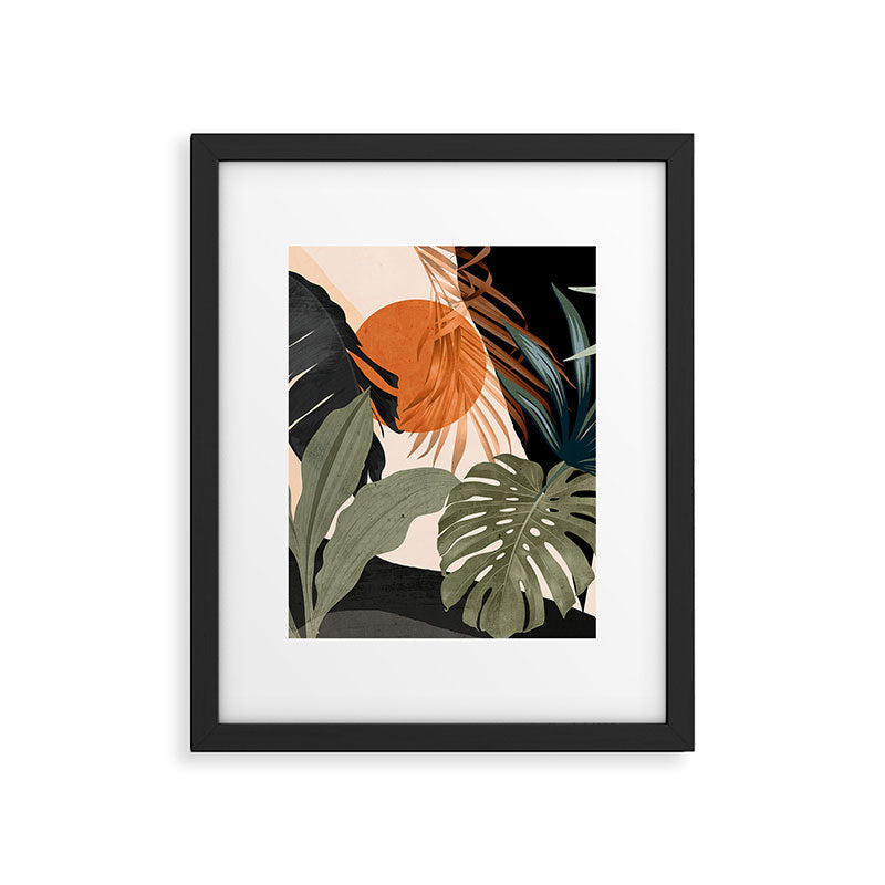 Jungle Abstract 14 Framed Art Print Gallery Image 5