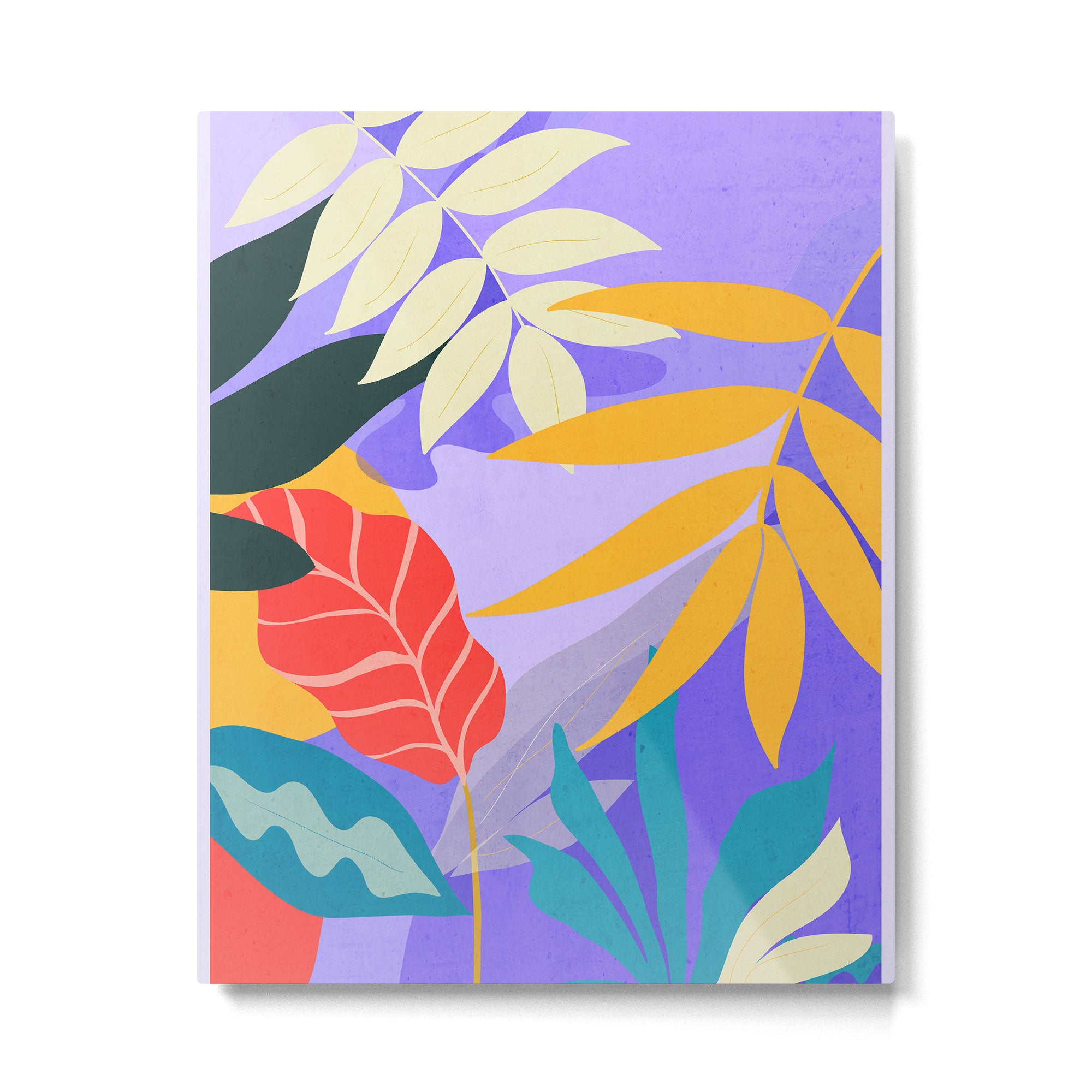 Jungle Abstract 17 Metal Print Gallery Image 4