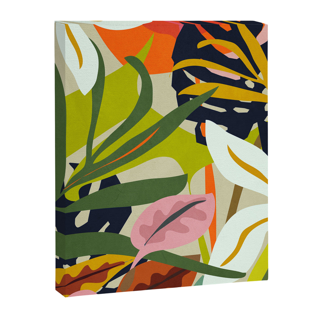 Jungle Abstract 2 Canvas Print Gallery Image 6