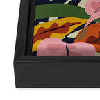 Jungle Abstract 2 Framed Canvas Print Gallery Image 3