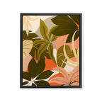 Jungle Abstract 22 Framed Canvas Print Gallery Image 6