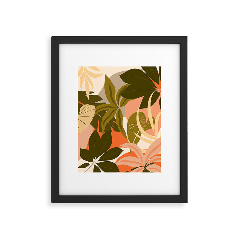 Jungle Abstract 22 Framed Art Print Gallery Image 5