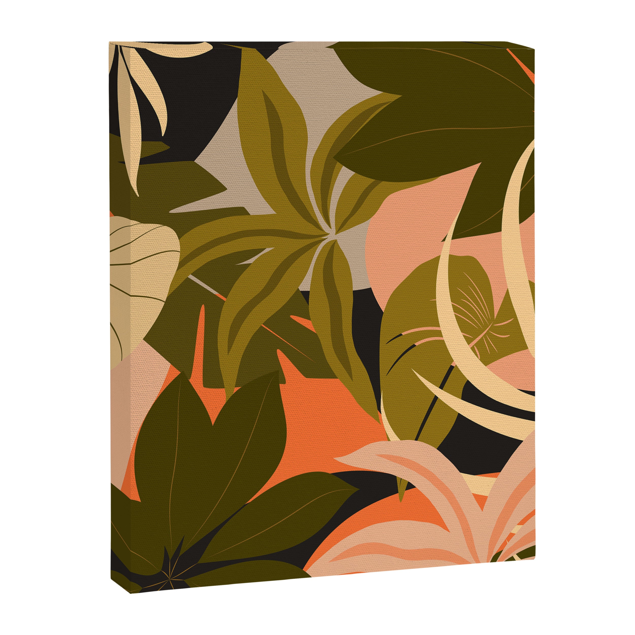 Jungle Abstract 23 Canvas Print Gallery Image 6