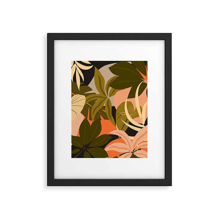 Jungle Abstract 23 Framed Art Print Gallery Image 1