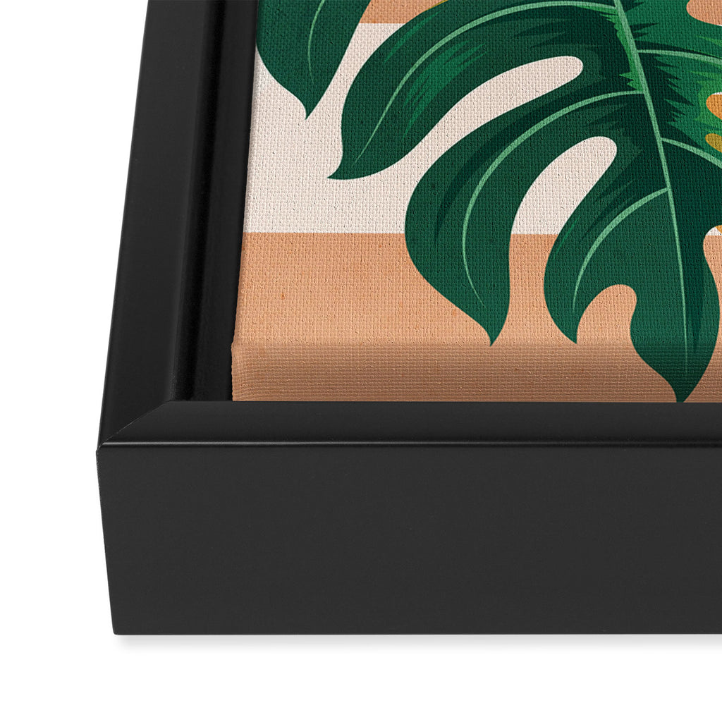 Jungle Abstract 3 Framed Canvas Print Gallery Image 3