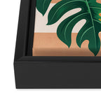 Jungle Abstract 3 Framed Canvas Print Gallery Image 3
