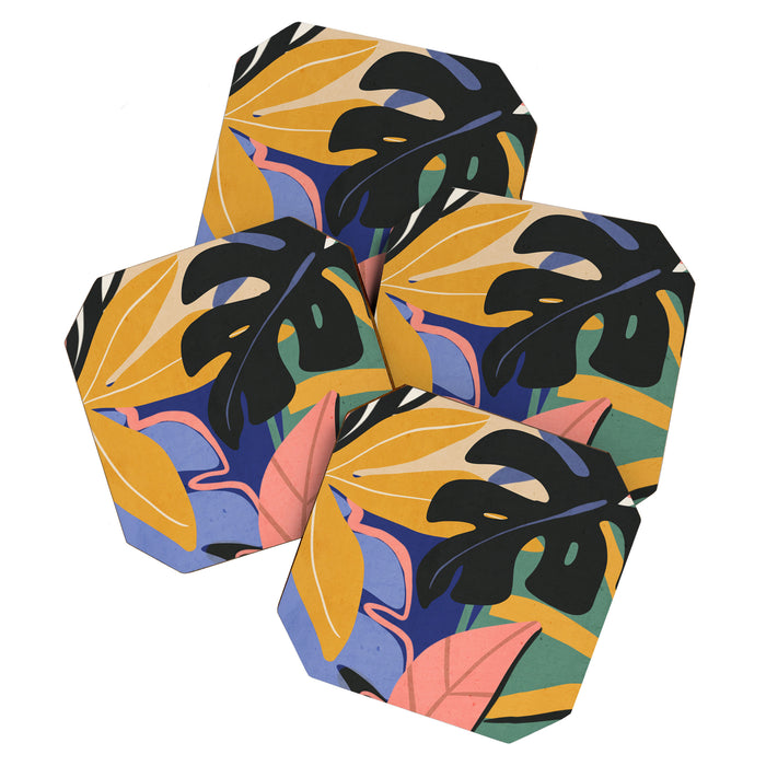 Jungle Abstract 7 Coaster Gallery Image 1