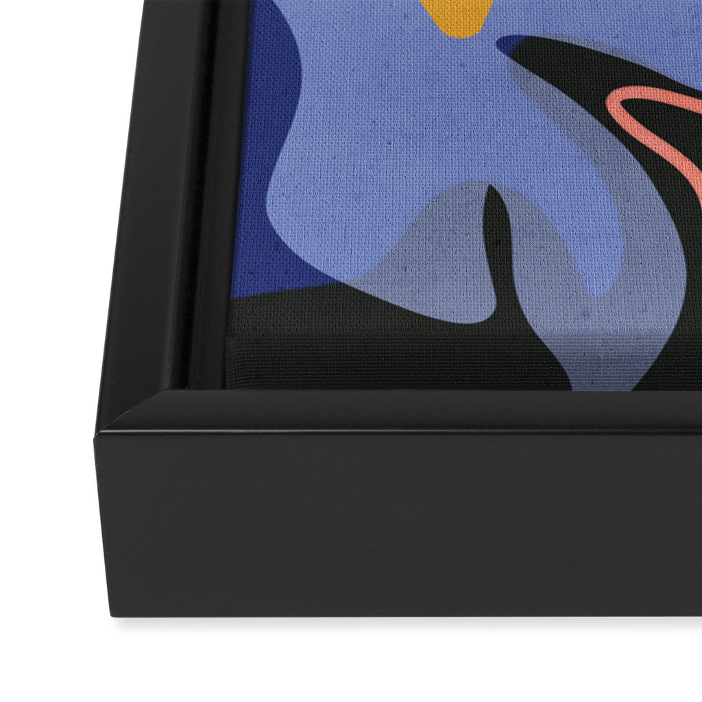 Jungle Abstract 7 Framed Canvas Print Gallery Image 3