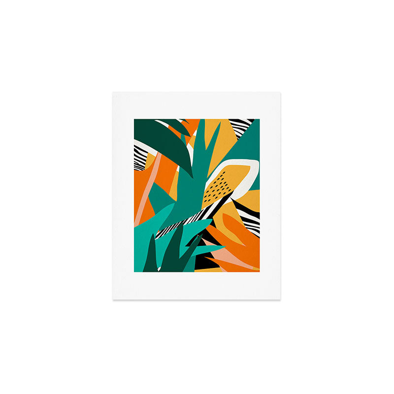 Jungle Abstract Art Print Gallery Image 1