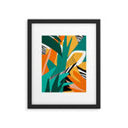 Jungle Abstract Framed Art Print Gallery Image 5