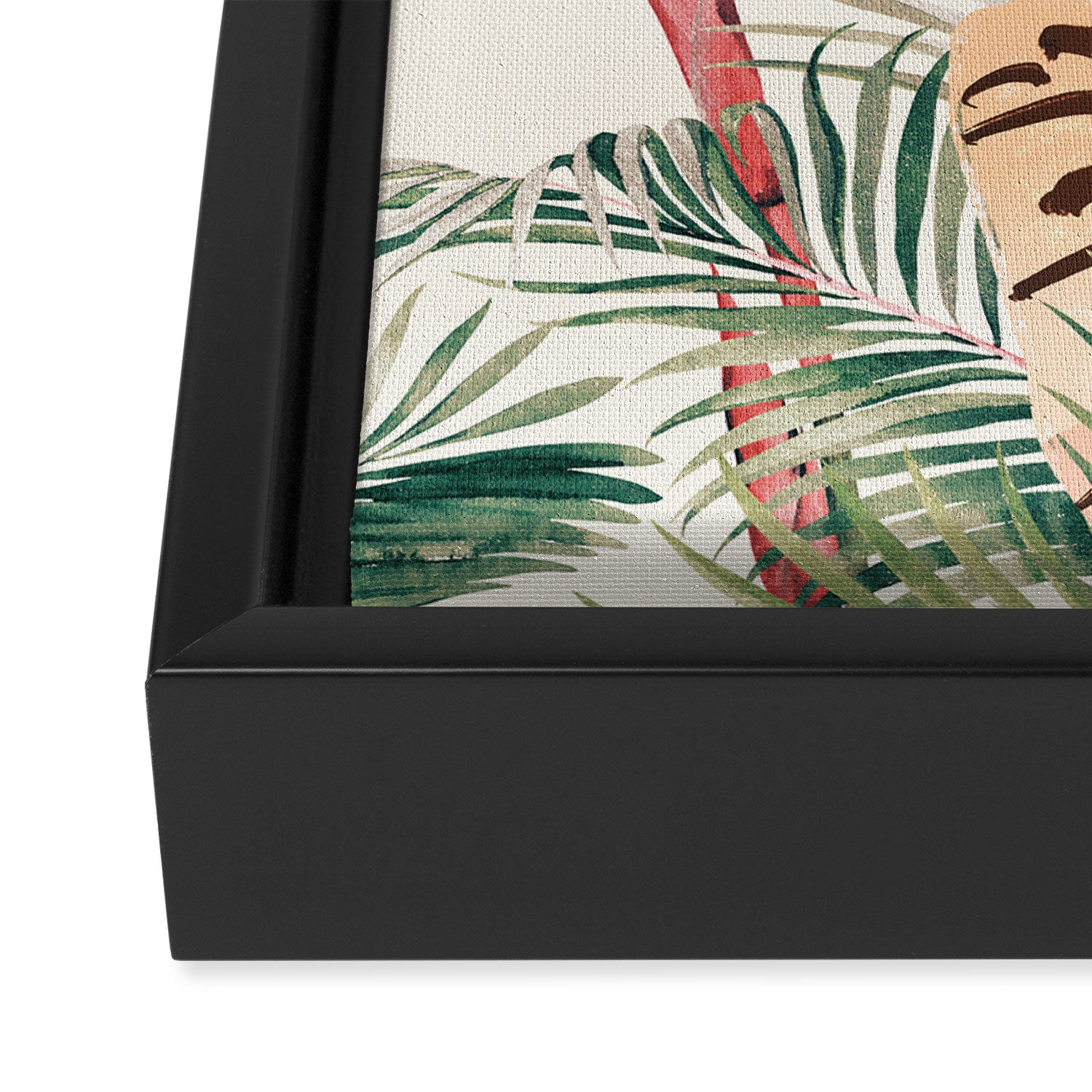 Jungle Cat Framed Canvas Print Gallery Image 3