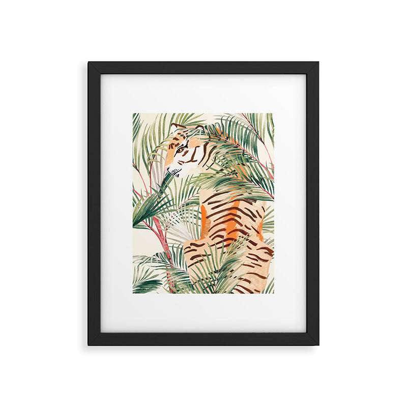 Jungle Cat Framed Art Print Gallery Image 5
