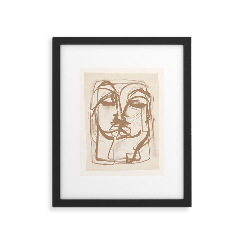 Kiss 3 Framed Art Print Gallery Image 5