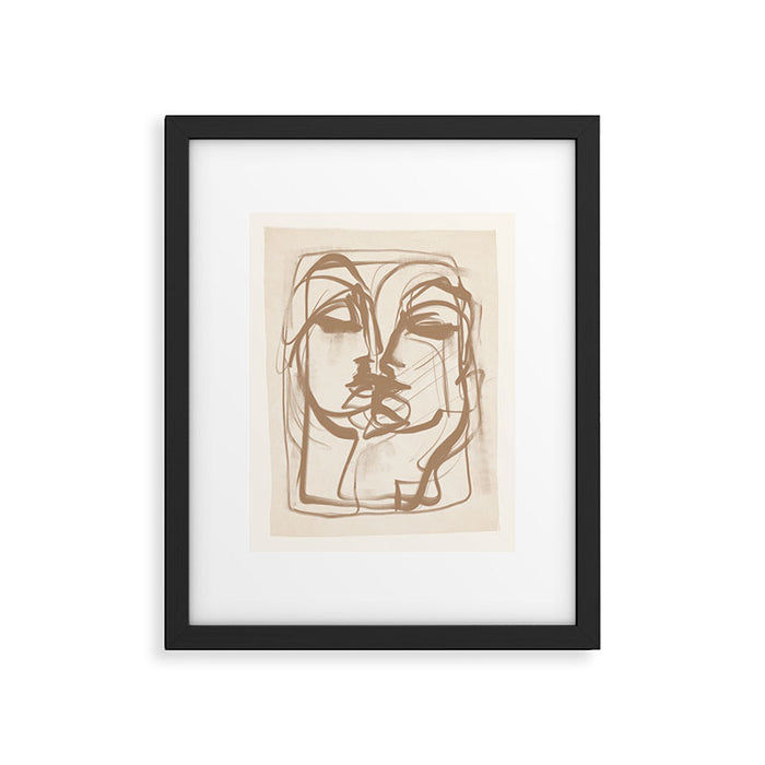 Kiss 3 Framed Art Print Gallery Image 1