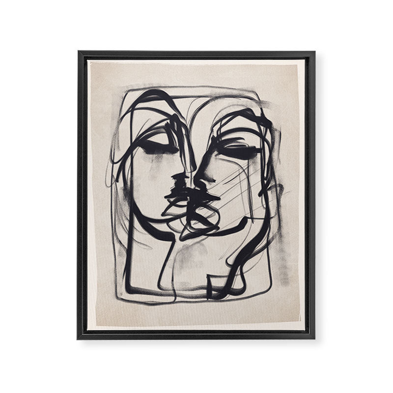 Kiss 5 Framed Canvas Print Gallery Image 6