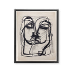 Kiss 5 Framed Canvas Print Gallery Image 6