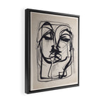 Kiss 5 Framed Canvas Print Gallery Image 2