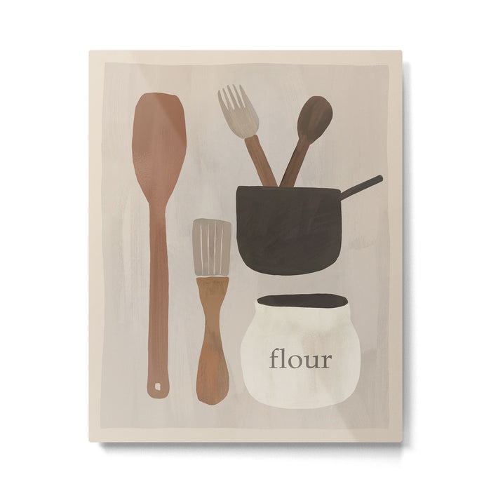 Kitchen Still Life I Metal Print Gallery Image 1