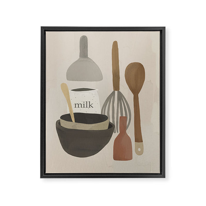 Kitchen Still Life II  Framed Canvas Print Gallery Image 1