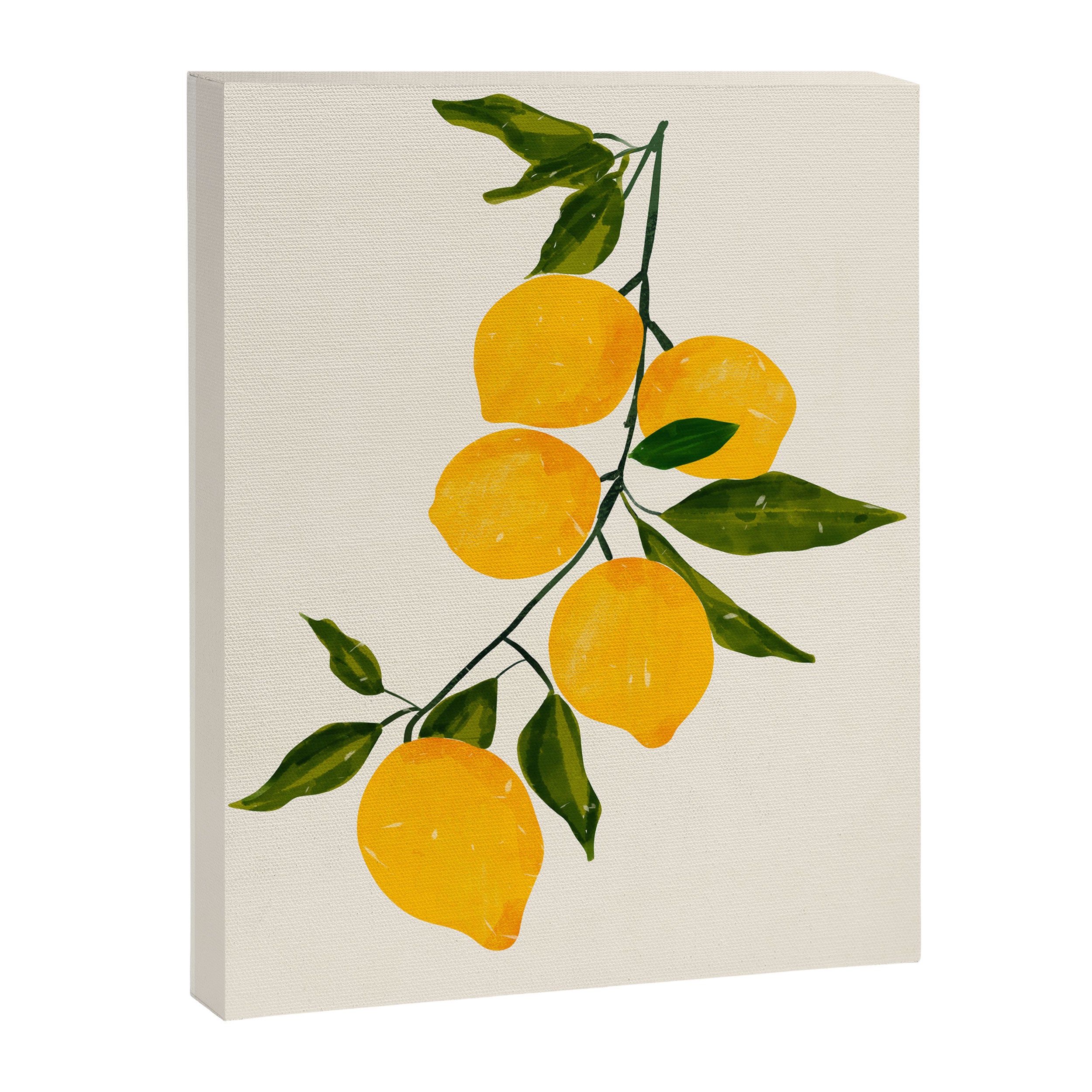 Lemon 3 Canvas Print Gallery Image 6
