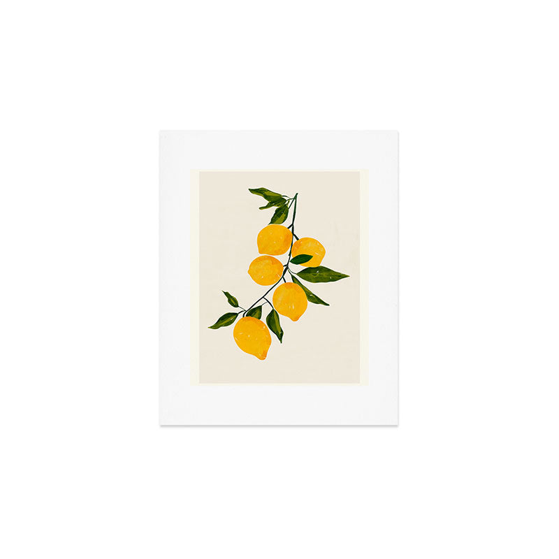 Lemon 3 Art Print Gallery Image 1