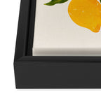 Lemon 3 Framed Canvas Print Gallery Image 3