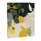 Lemon Abstract Art Canvas Print Gallery Image 6
