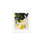Lemon Abstract Art Art Print Gallery Image 1