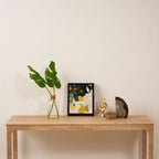 Lemon Abstract Art Framed Canvas Print Gallery Image 4
