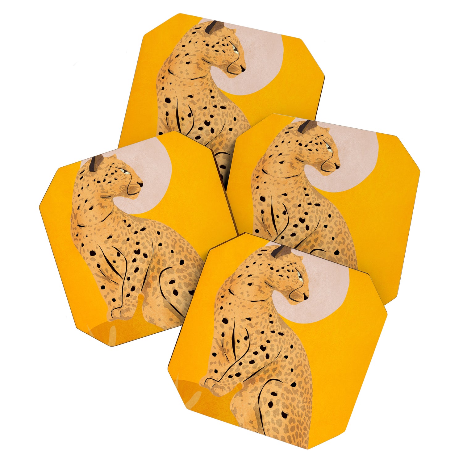 Leopard Coaster Gallery Image 1
