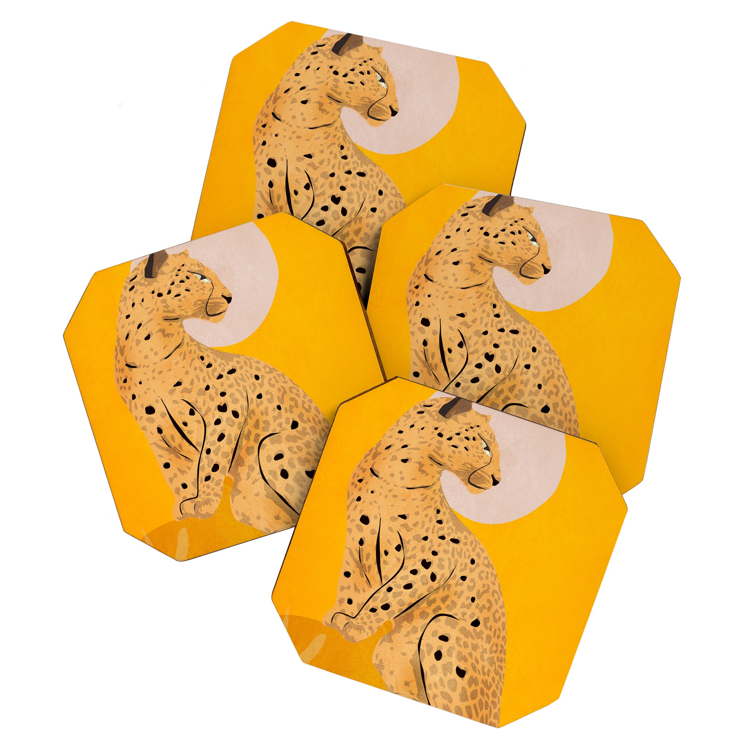 Leopard Coaster Gallery Image 1