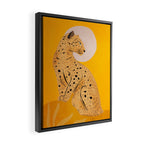 Leopard Framed Canvas Print Gallery Image 2
