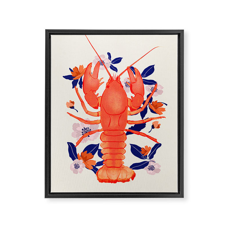 Lobster 4 Framed Canvas Print Gallery Image 6