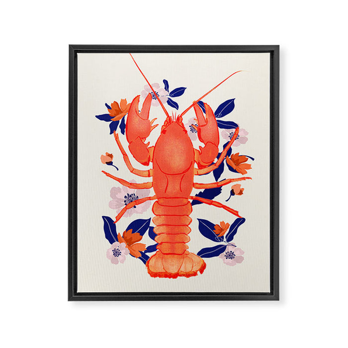 Lobster 4 Framed Canvas Print Gallery Image 1
