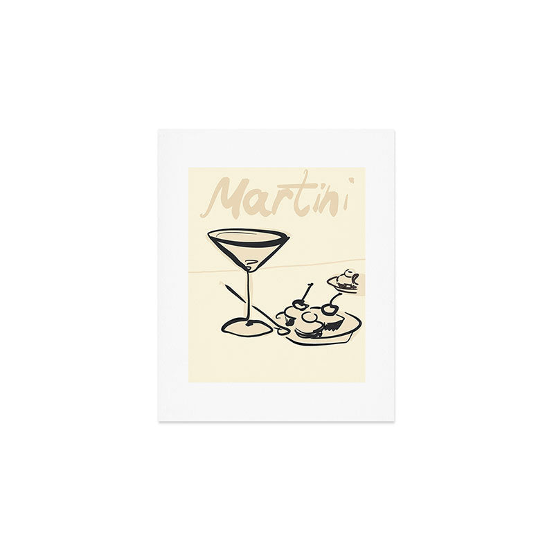 Martini 6 Art Print Gallery Image 1