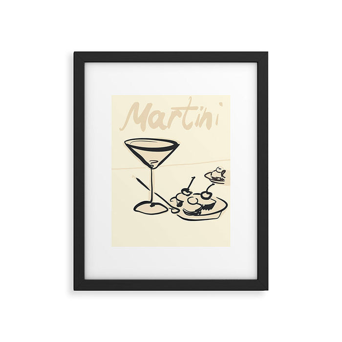 Martini 6 Framed Art Print Gallery Image 1