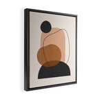 Minimal Abstract Art 12 Framed Canvas Print Gallery Image 2