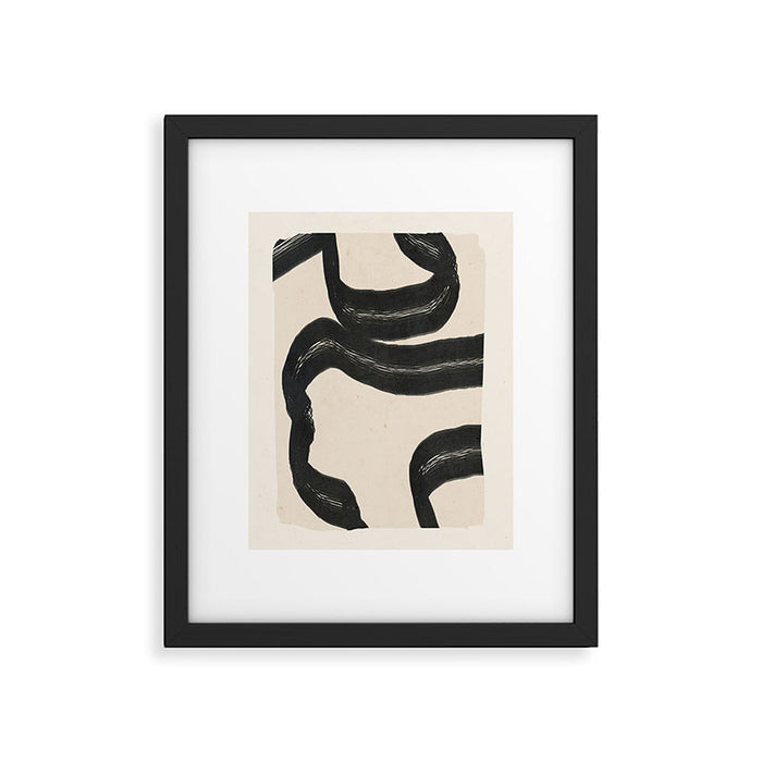 Minimal Abstract Art 15 Framed Art Print Gallery Image 1