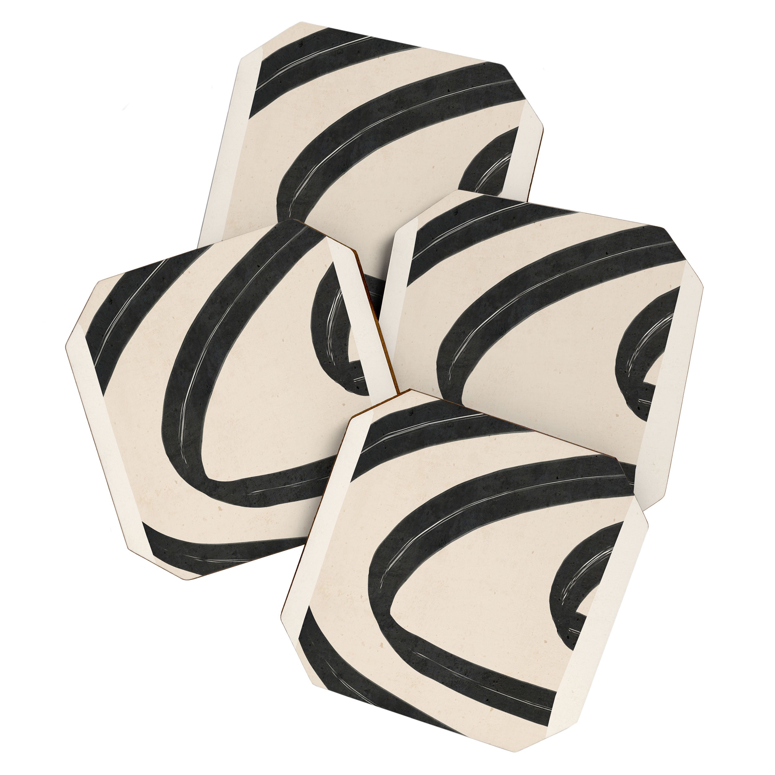 Minimal Abstract Art 17 Coaster Gallery Image 1