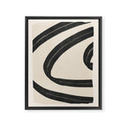 Minimal Abstract Art 17 Framed Canvas Print Gallery Image 6