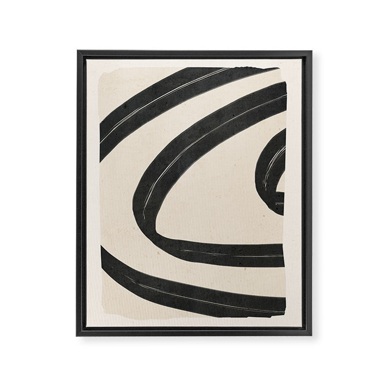 Minimal Abstract Art 17 Framed Canvas Print Gallery Image 6