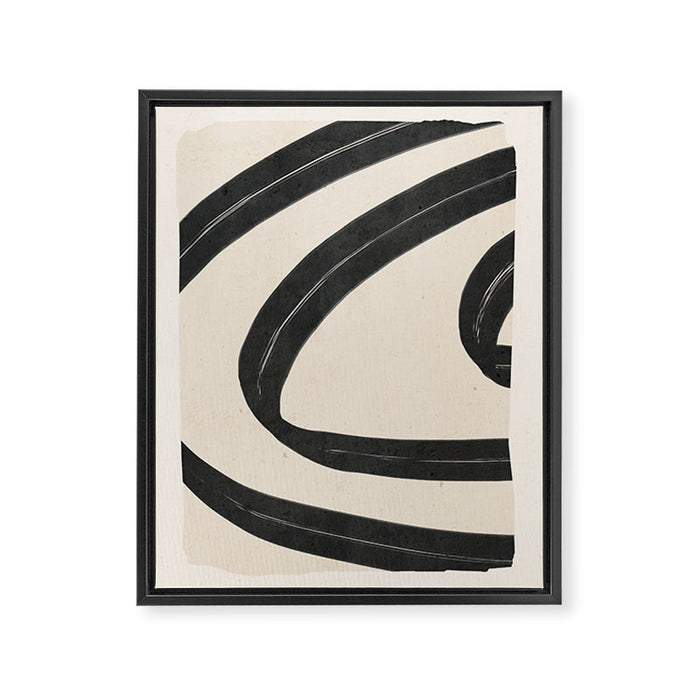 Minimal Abstract Art 17 Framed Canvas Print Gallery Image 1