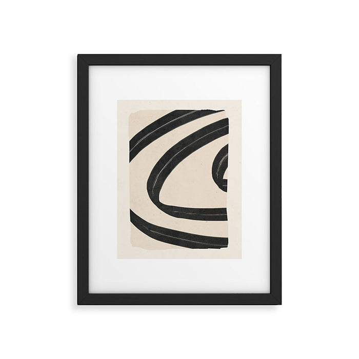 Minimal Abstract Art 17 Framed Art Print Gallery Image 1