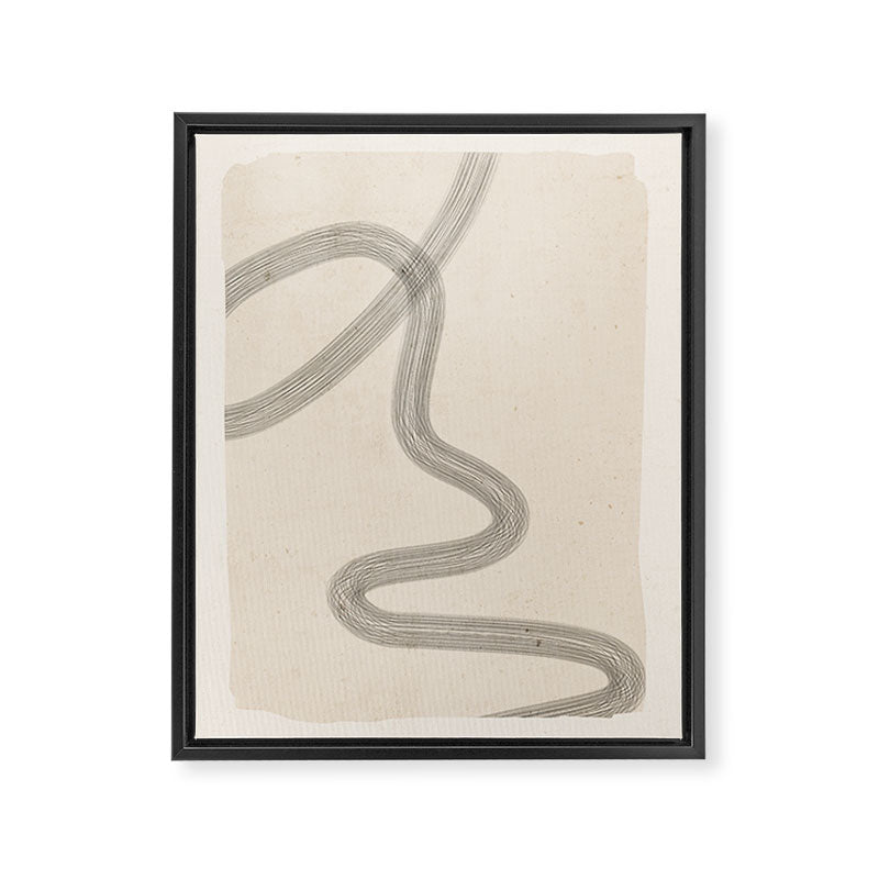 Minimal Abstract Art 19 Framed Canvas Print Gallery Image 6